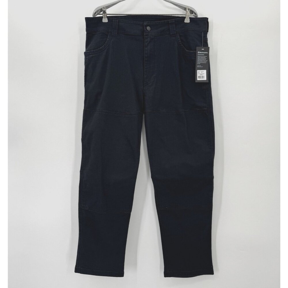 Backcountry Heavyweight Pants in Black size 36 Men's NWT Cotton Stretch